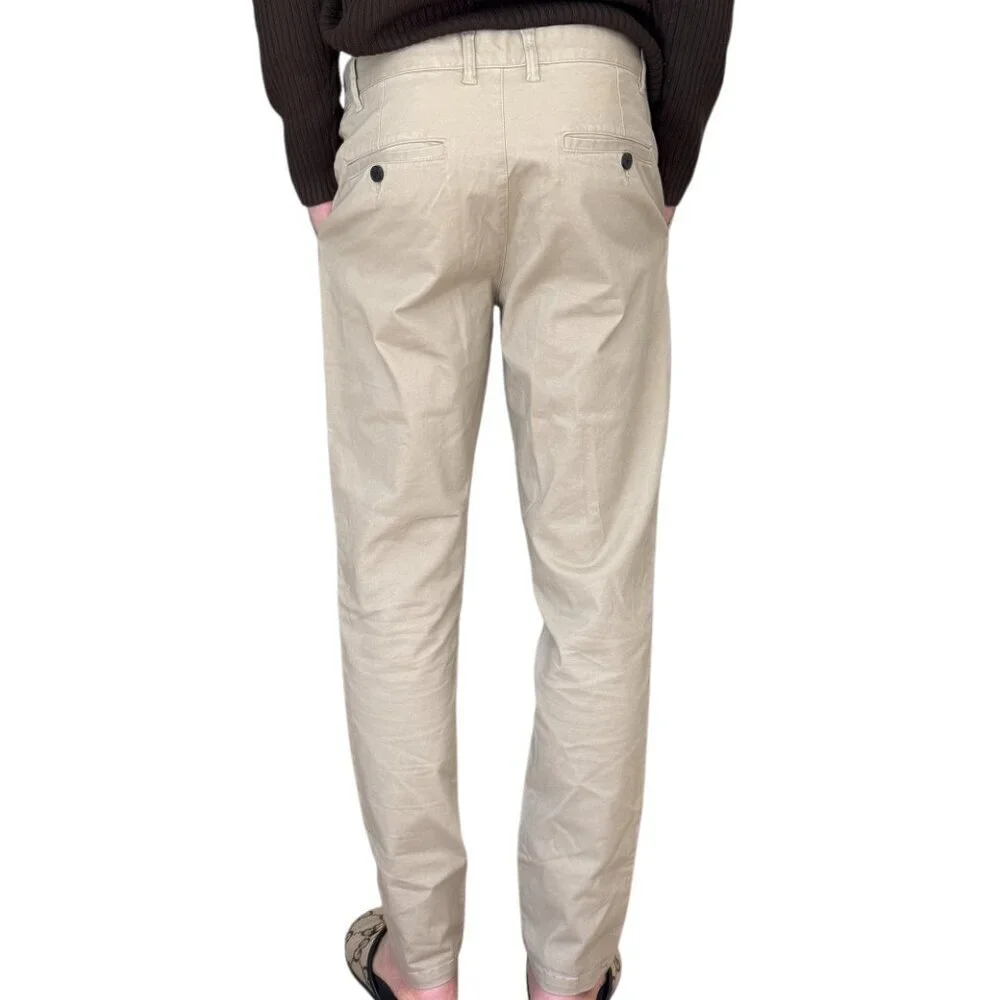 H&M Slim-Fit Men's Cotton Chinos Pants